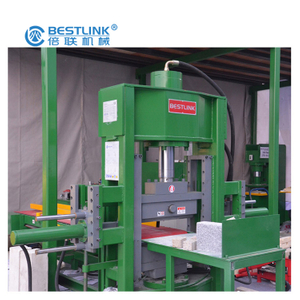 Bestlink Factory 70ton Four Blades Hydraulic Sawn Stone Guillotine Splitting Machine