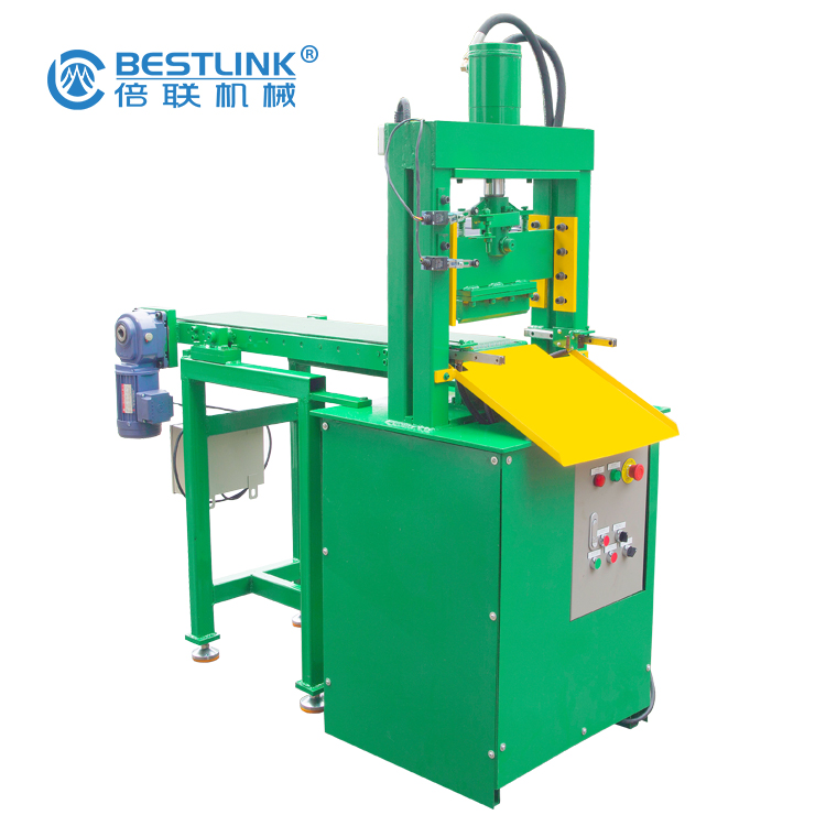 Hydraulic stone splitter is mainly used for processing the natural splitting surface of stone veneer